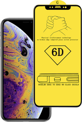 CRodible Edge To Edge Tempered Glass for Apple iPhone XS(Pack of 1)