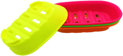 

BSR plastic soap dish- 4 colour(Multicolor)