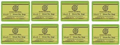 

Khadi Natural Organic Green tea Soap(1000 g, Pack of 8)