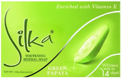 

Silka GREEN PAPAYAWHITENING HERBAL SOAP(5 g)