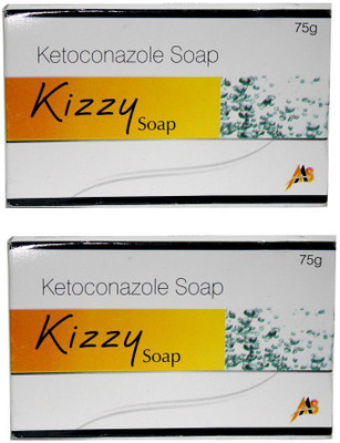 

Kizzy Antifungal And Antibacterial Medicated Soap Bar(300 g, Pack of 2)