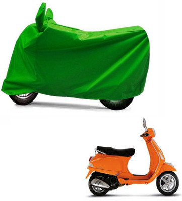 ABP Two Wheeler Cover for Piaggio(Vespa LX, Green)