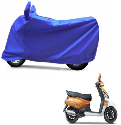 Autocraft Two Wheeler Cover for Mahindra(Gusto, Blue)