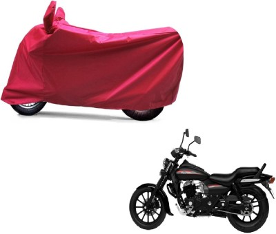 ABP Two Wheeler Cover for Bajaj(Avenger 220 Street, Red)