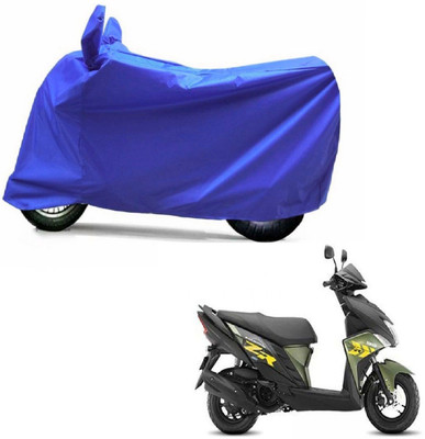 Autocraft Two Wheeler Cover for Yamaha(Ray Z, Blue)