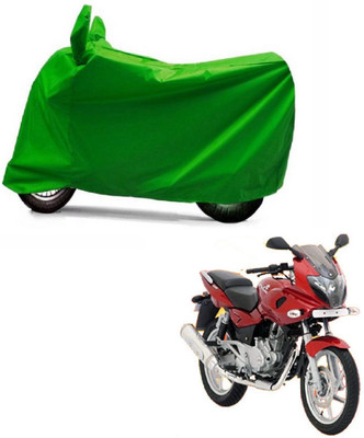 ABP Two Wheeler Cover for Bajaj(Pulsar 220 DTS-i, Green)