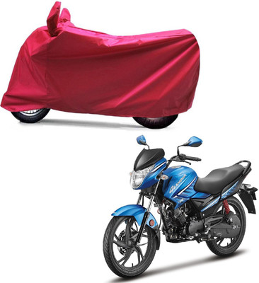 ABP Two Wheeler Cover for Hero(Glamour FI, Red)