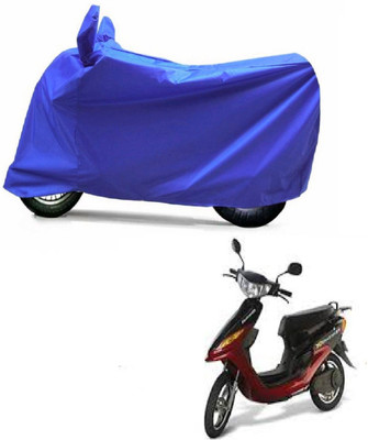 Auto Age Two Wheeler Cover for Universal For Bike(Yo Electron, Blue)