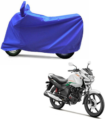 Autocraft Two Wheeler Cover for Hero(Achiever, Blue)