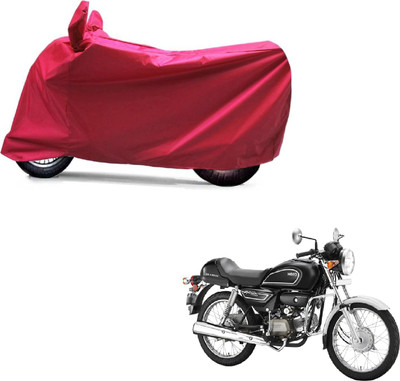Auto Age Two Wheeler Cover for Hero(Splendor Pro Classic, Red)