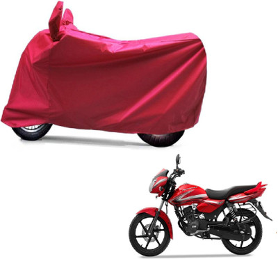 Auto Age Two Wheeler Cover for TVS(Phoenix, Red)