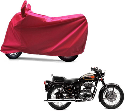 KAAZ Two Wheeler Cover for Royal Enfield(Bullet 350, Red)