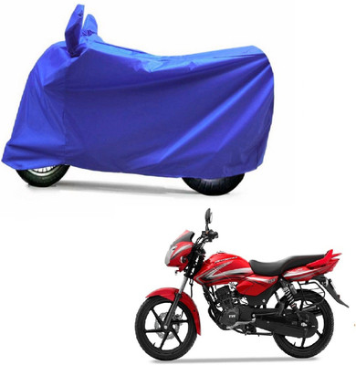 Autocraft Two Wheeler Cover for TVS(Phoenix, Blue)