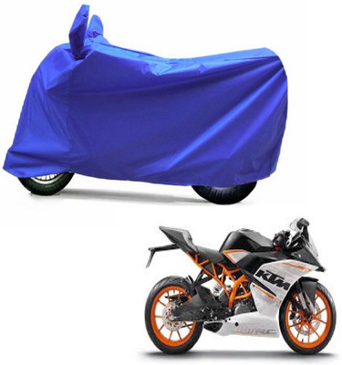 Auto Age Two Wheeler Cover for KTM(RC 390, Blue)