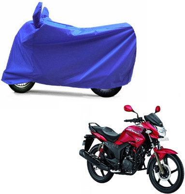 Autocraft Two Wheeler Cover for Hero(Hunk, Blue)
