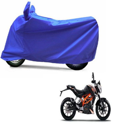 Autocraft Two Wheeler Cover for KTM(Duke 390, Blue)