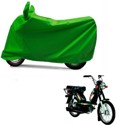 ABP Two Wheeler Cover for TVS(Heavy Duty Super XL, Green)
