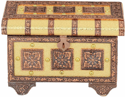 

pooja handicraft Jewelry Box for Women Jewelry Box Vanity Box(Multicolor)
