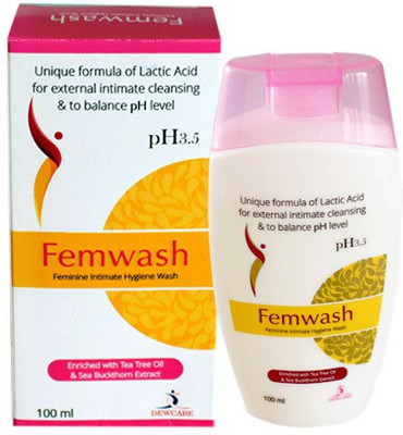 

Femwash pH Balance Feminine Hygiene Intimate Wash ( 3 x 100 ml ) Intimate Wash(300 ml, Pack of 3)