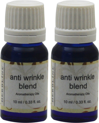 

Herbline Anti wrinkle blend Aromatherapy Oil 10ml Pack Of-2(10 ml)