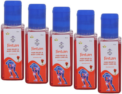 Jintan Rose fragrance Pain Relief Oil (Pack Of 5) Liquid(50 ml)