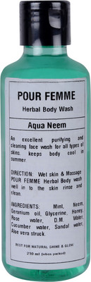 POUR FEMME Herbal Aqua Neem Body Wash(210 ml)