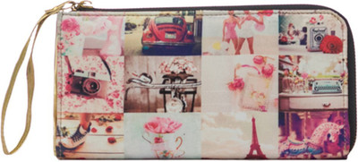 

Band Box Casual Multicolor Clutch