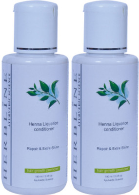 

Herbline Henna Liquorice Conditioner 100ml Pack Of-2(100 ml)