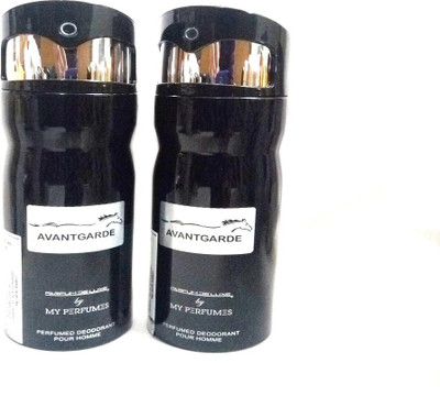 

PARFUMDELUXE AVANTGARDE Deodorant Spray - For Men(400 ml, Pack of 2)