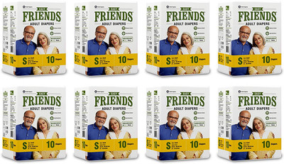 

Friends EASY ADULT Adult Diapers - S(80 Pieces)