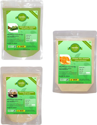 

Fedele Multani Mitti ,Orange Peel Powder,Neem Powder For Skin care combo 3 pack(200Gm Each)(600 g)