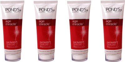 

Ponds Age Miracle Cell ReGen Foam 100gm ( Pack of 3) Face Wash(100 g)