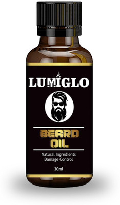 lumiglo BEARD AND MOUSTACHE OIL Hair Oil(30 ml)