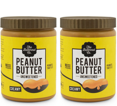 

The Butternut Co. Unsweetened Peanut Butter (Creamy) (1 Kg Pack of 2) 2 kg(Pack of 2)