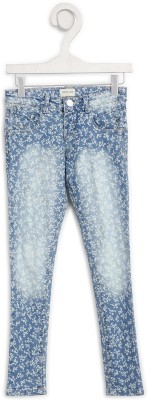 GINI & JONY Regular Baby Girls Blue Jeans