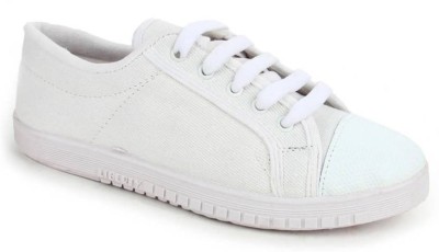 LIBERTY Boys Lace Sneakers(White, 11-12 Years)