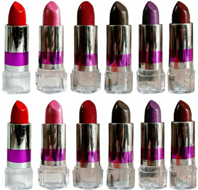 

Bagani Lipsticks Great Choice Combo Makeup Set of 12(Multicolored)