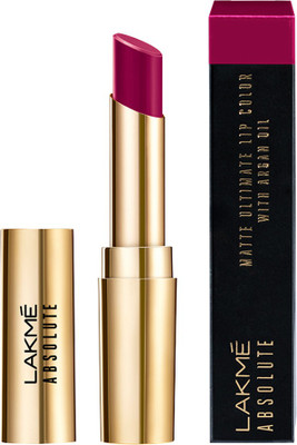 

Lakme Absolute Matte Ultimate Lip Color with Argan Oil(Delicious Plum)
