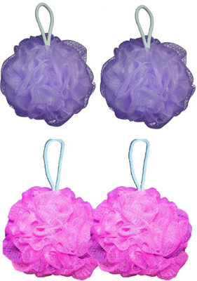 

FOXSTON Loofah(Pack of 4), Multicolor
