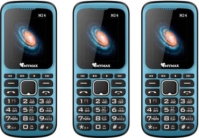 

Mymax M24 Combo Of Three Mobiles(Black&Blue$$Black&Blue$$Black&Blue)