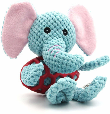 

SRI Elephant Shaped Rubber Squeaky Toy For Dog