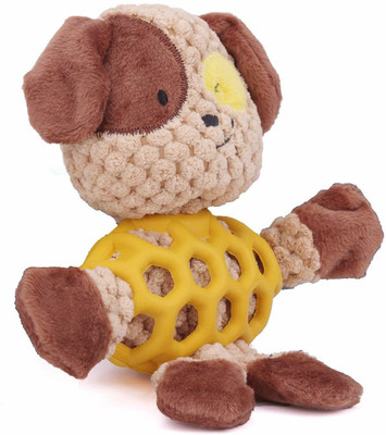 

SRI Dog Shaped Rubber Squeaky Toy For Dog