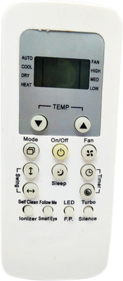 

SMIPLEBOL [Suitable for CARRIER SPLIT AC Remote]-[CYCLOJET MODEL] Remote Controller(White)