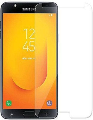 Accessories Kart Edge To Edge Tempered Glass for samsung A6 plus 0.3MM edge to edge clear cut(Pack of 1)