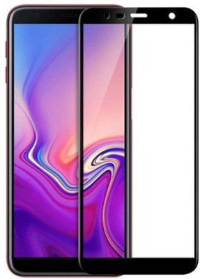SRT Edge To Edge Tempered Glass for Samsung J6 Plus(Pack of 1)