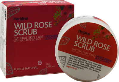 

Herbline Wild Rose Scrub 50gm Scrub(50 g)