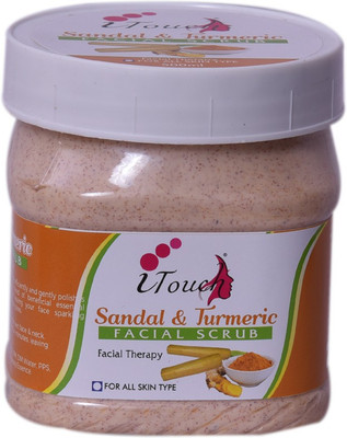 I TOUCH HERBAL SANDAL AND TURMERIC SCRUB 500 ML Scrub(500 ml)
