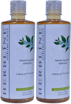 

Herbline Shampoo 500ml Pack Of-2(500 ml)