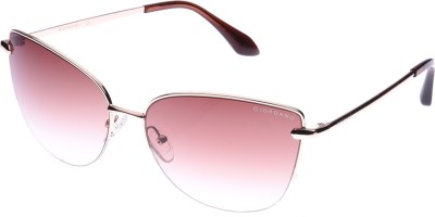 GIORDANO Cat-eye Sunglasses(For Women, Golden)