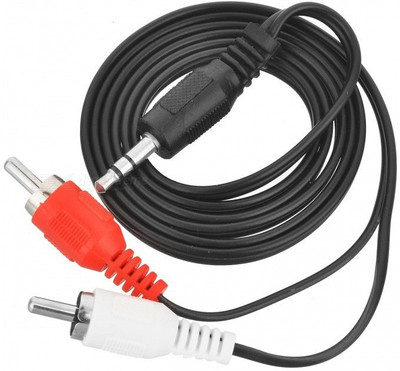 

A-TECH TV-out Cable AUX CABLE- THE QUALITY PRODUCT(Black, For Home Theater)